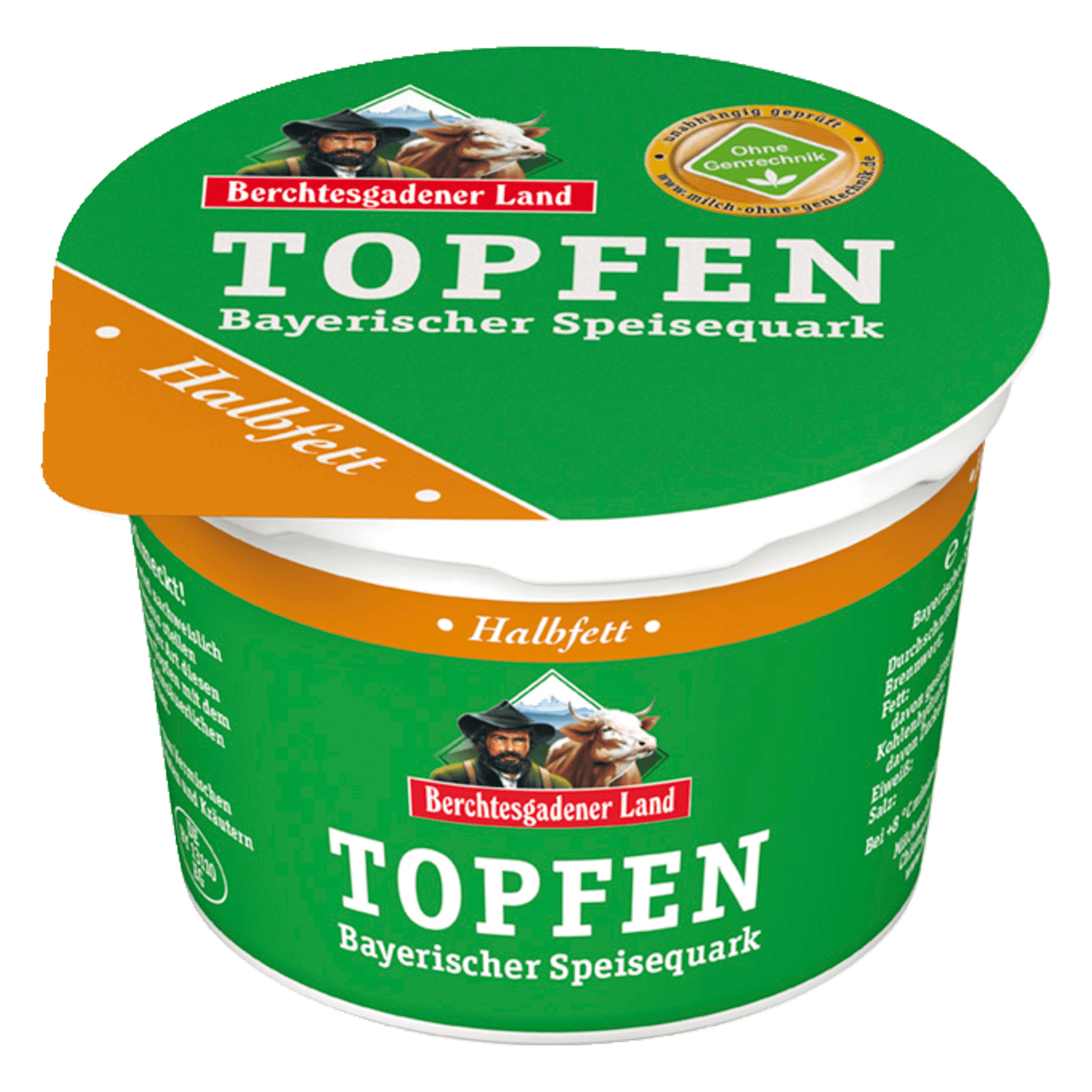 Berchtesgadener Land Topfen Halbfettstufe 250g