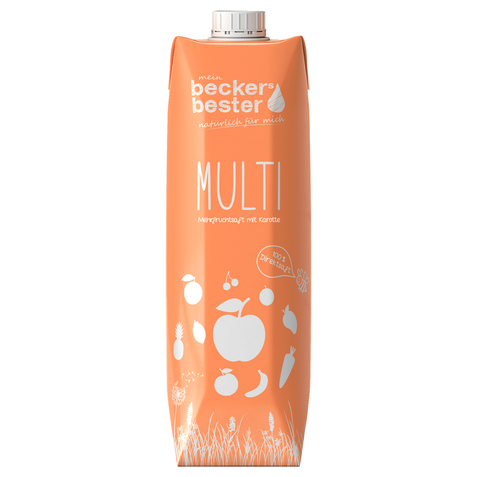 beckers Bester Multi Mehrfruchtsaft mit Karotte 1l