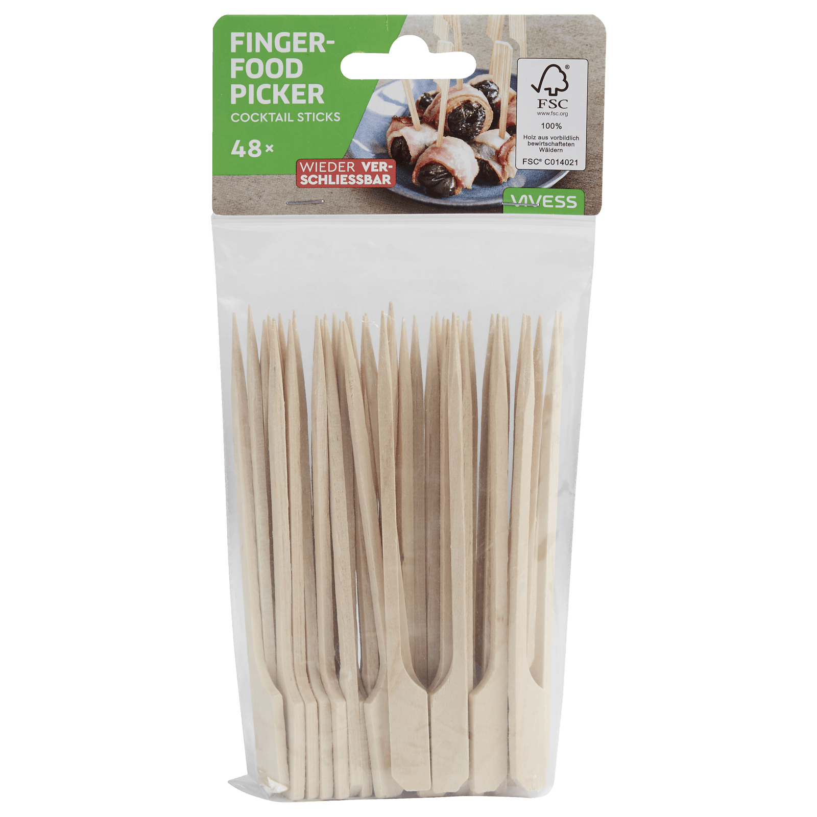 Vivess Fingerfood Picker 48 Stück