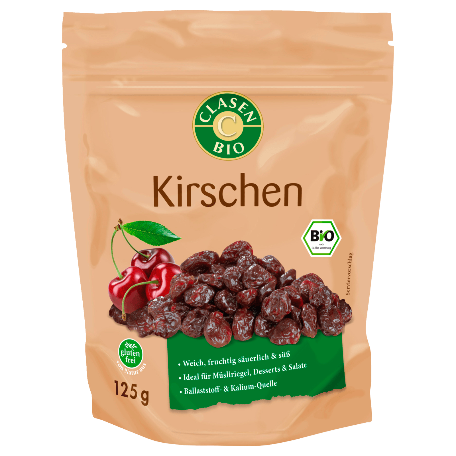 Clasen Bio Kirschen getrocknet 125g