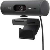 Logitech Brio 500 Full HD USB-C Webcam, Graphite