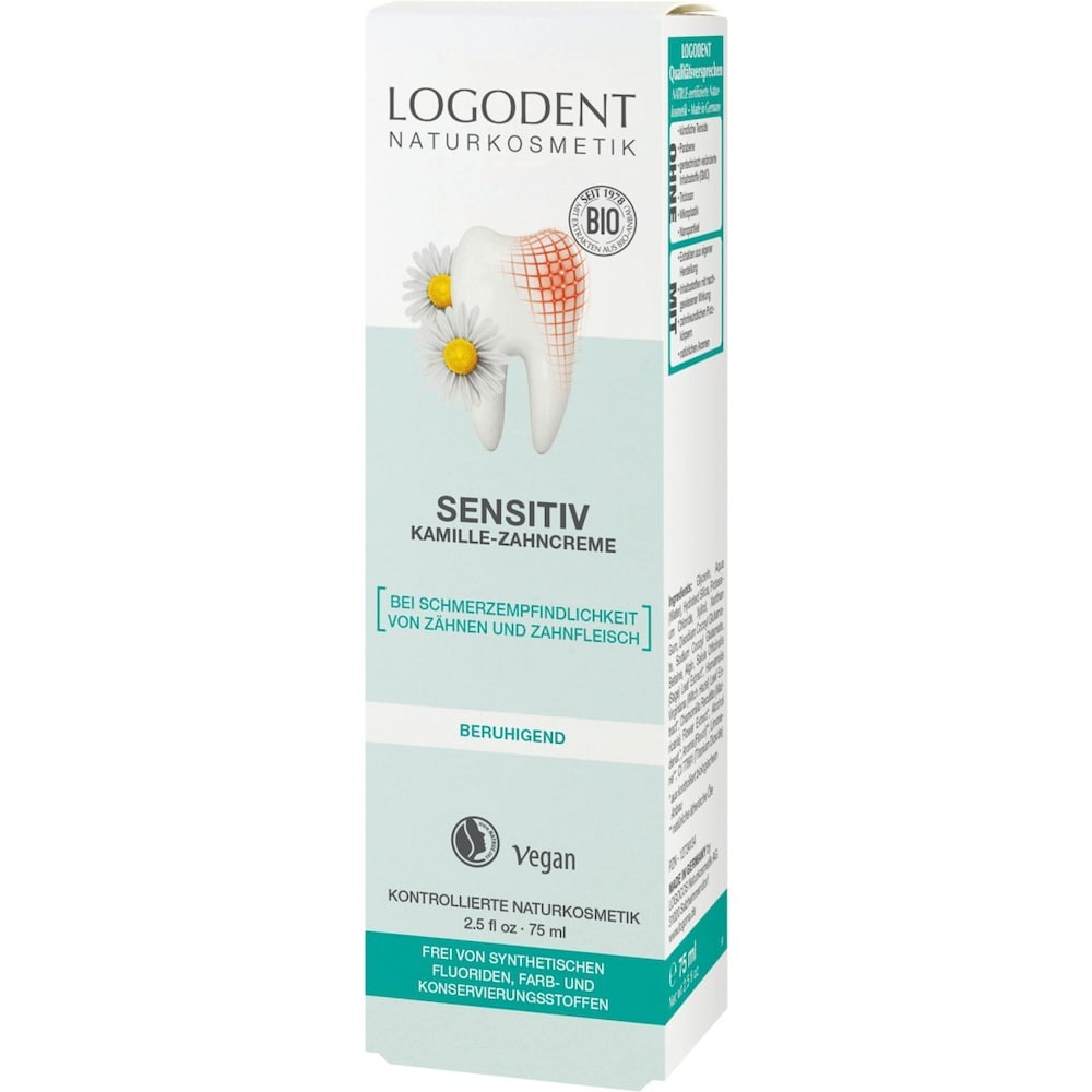 Logona  Logona Sensitiv Kamille-Zahncreme Zahnpasta 75.0 ml