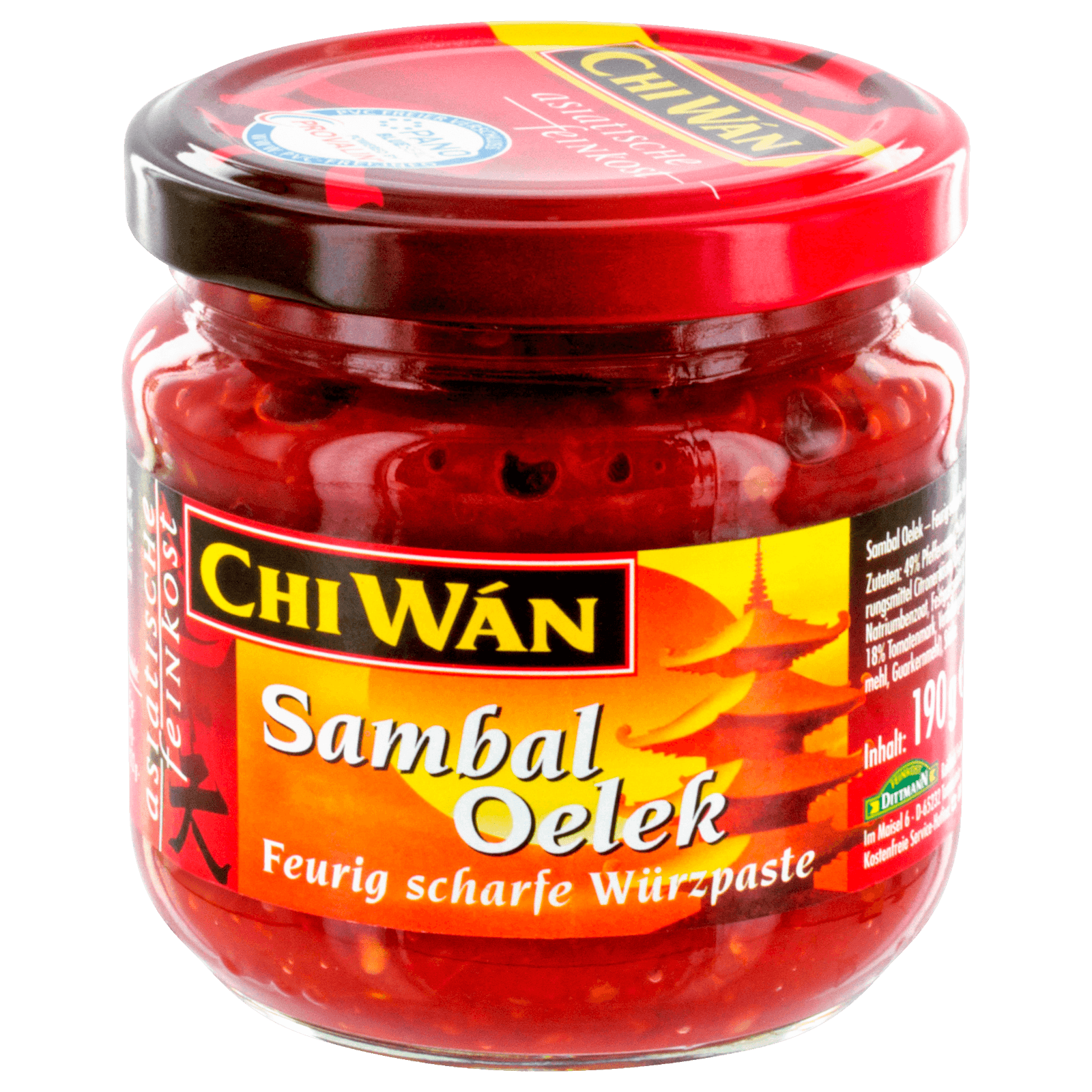Chi Wán Sambal Oelek 190ml