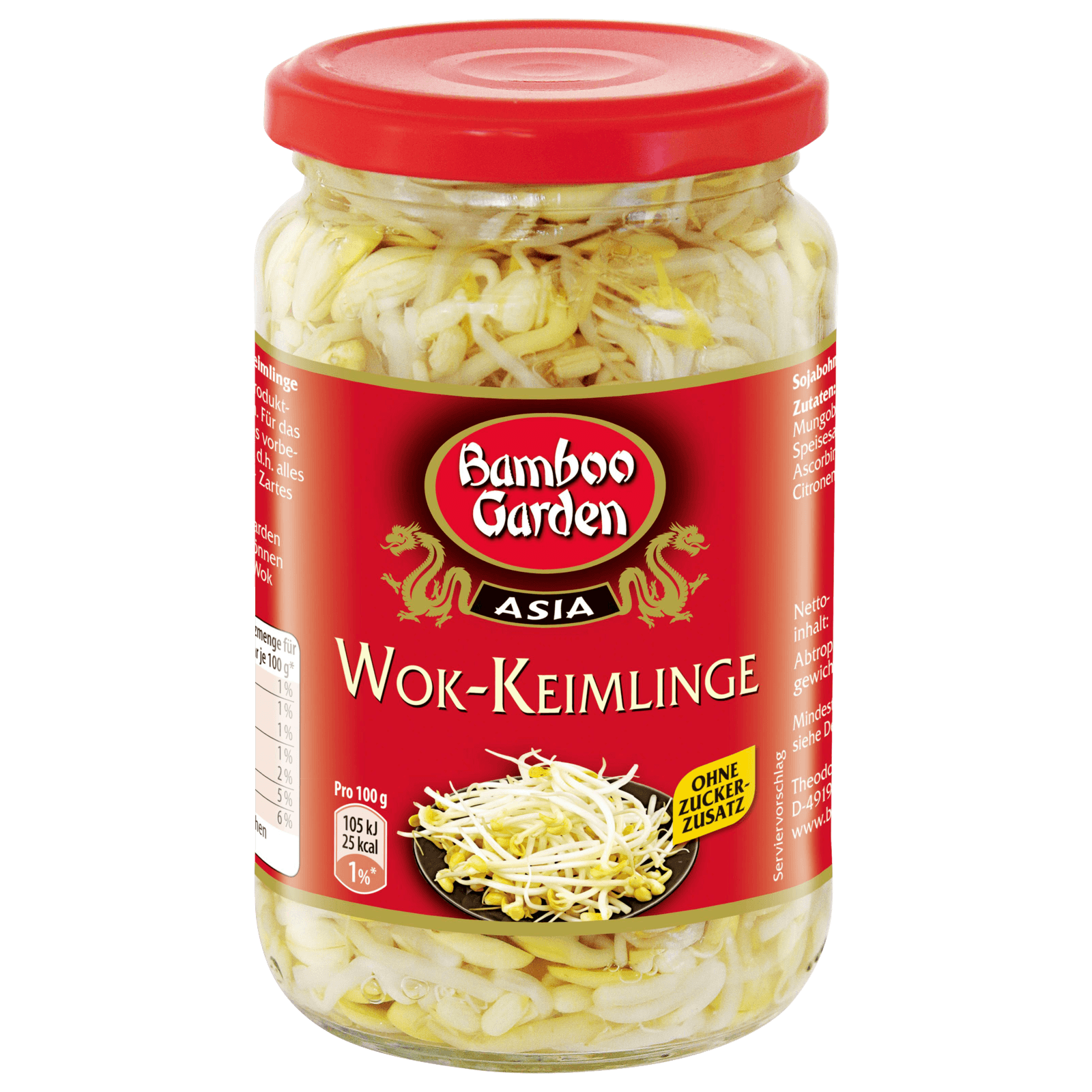 Bamboo Garden Wok-Keimlinge 180g