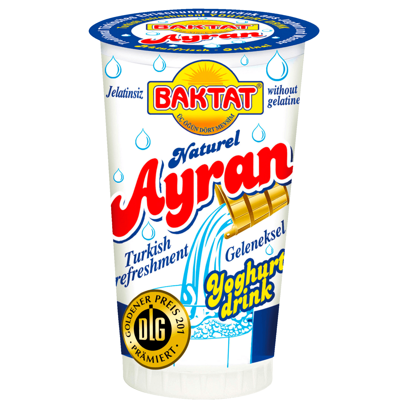 Baktat Naturel Ayran 250ml