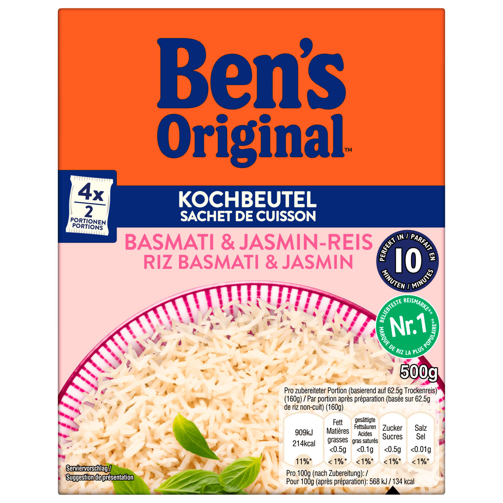 Ben's Original Basmati- & Thai-Reis 500g