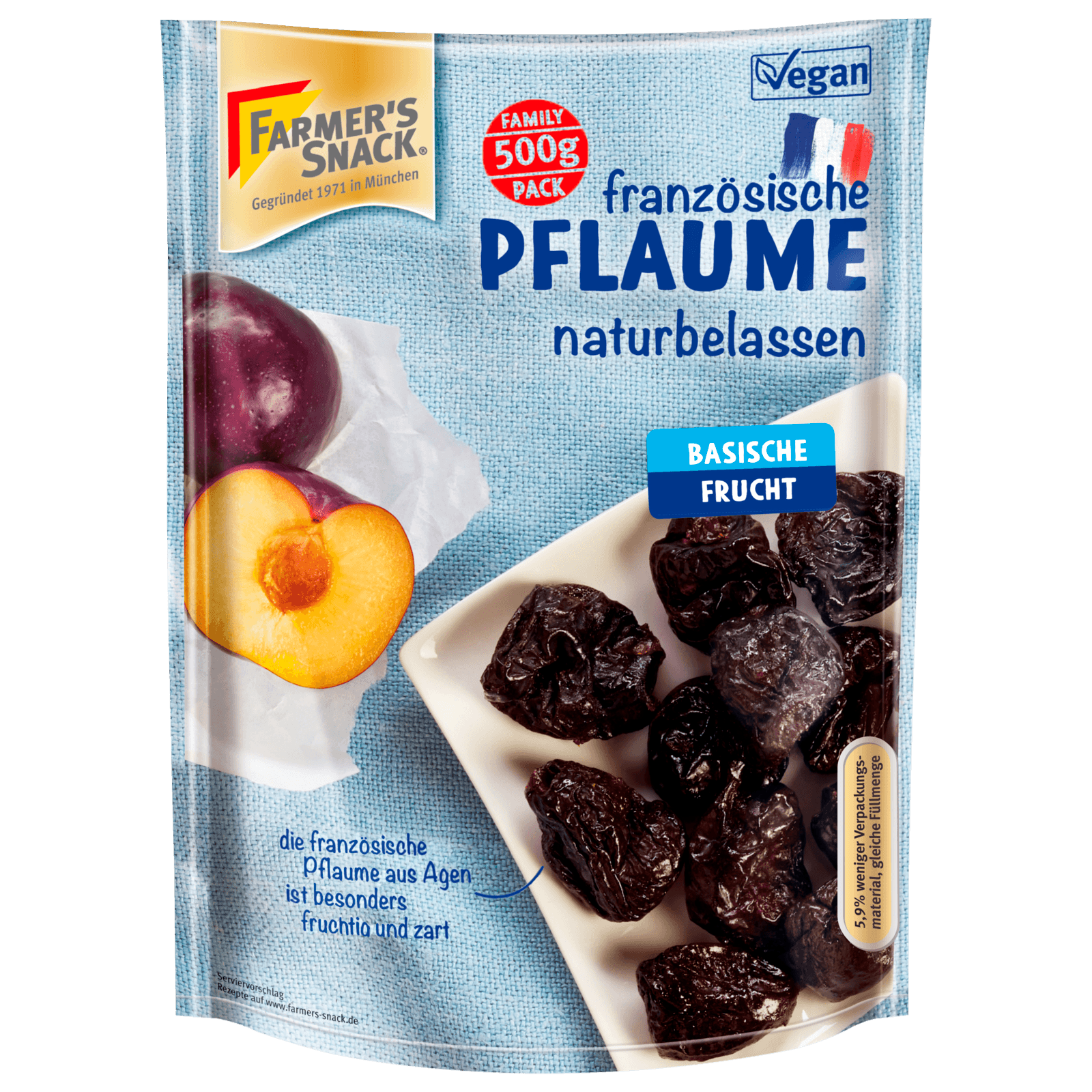 Farmer's Snack Pflaume 500g