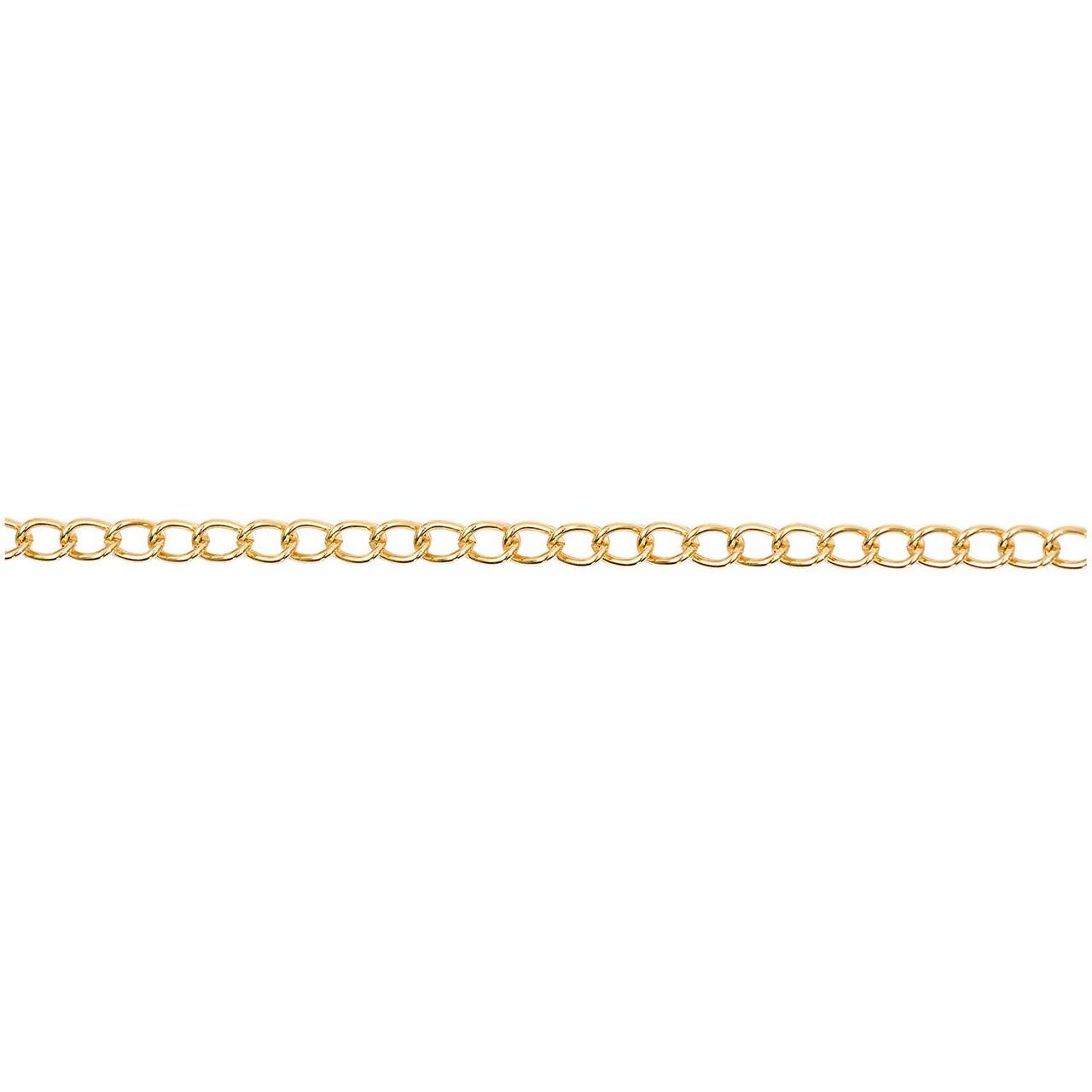 Jewellery Made by Me Gliederkette gold 6-7mm 1m