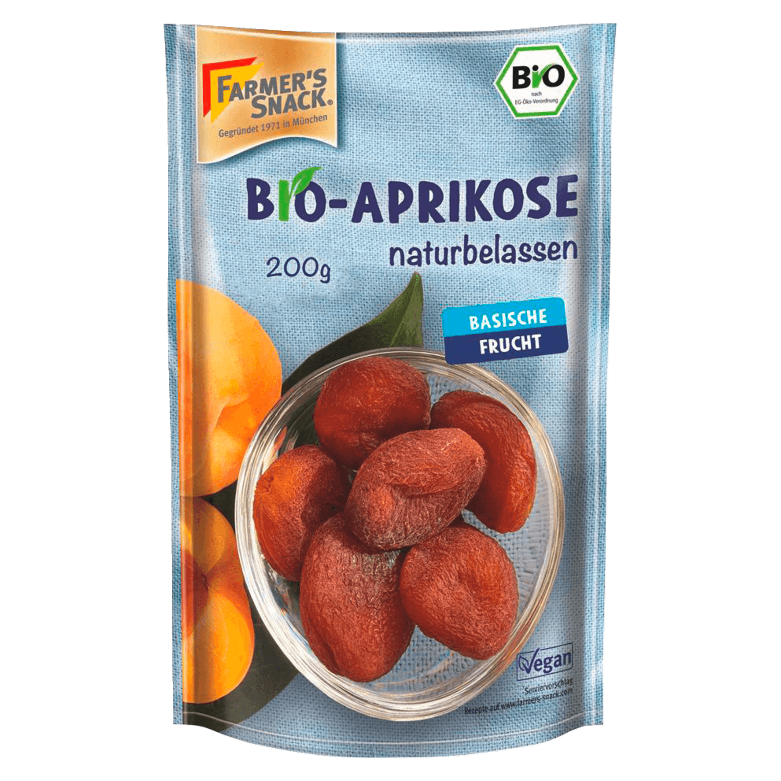 Farmer's Snack Bio-Aprikose naturbelassen 200g