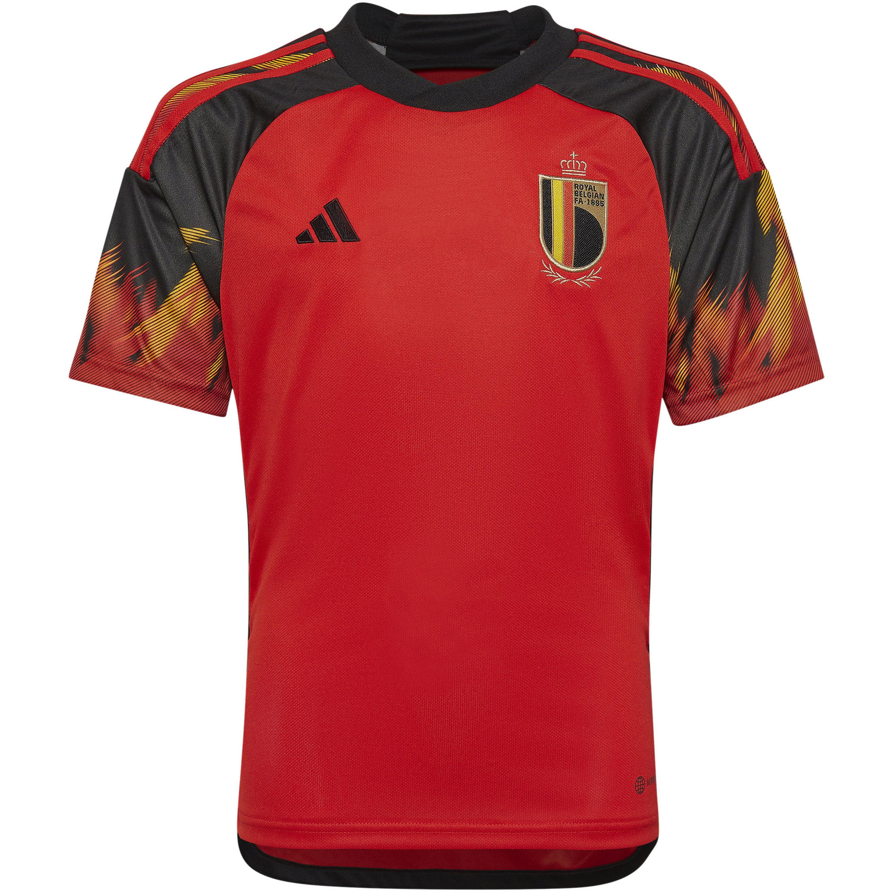 adidas Belgien WM 2022 Heim Teamtrikot Kinder