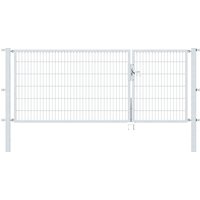 Alberts Zaundoppeltür, 300 cm Breite, in versch. Höhen