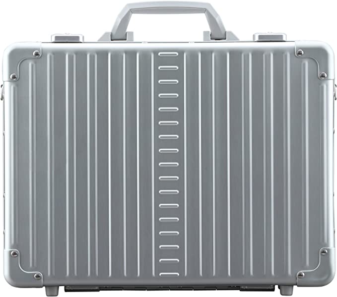 Aleon Cases Aktenkoffer silber Metall