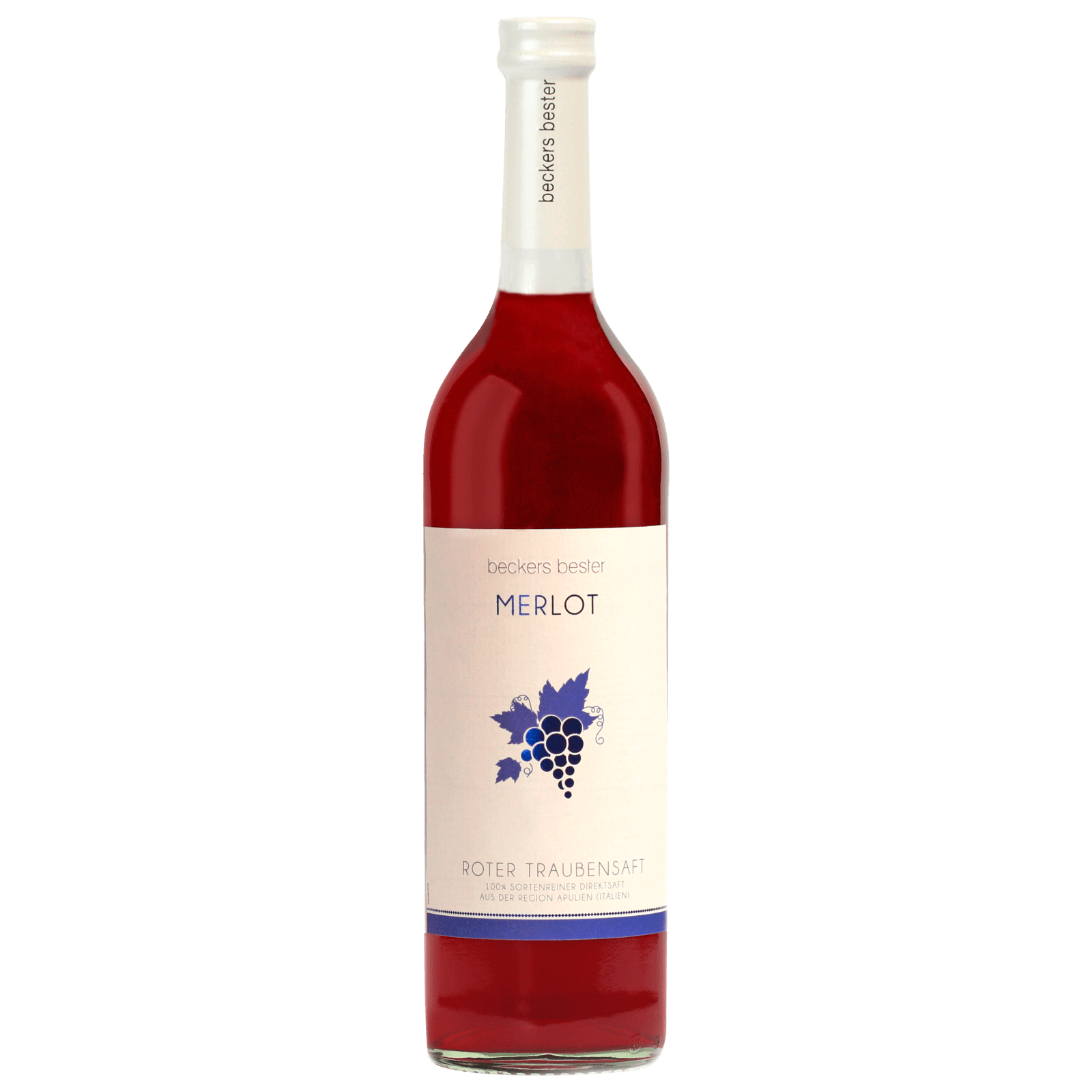 Beckers Bester Traubensaft Rot Merlot 0,7l