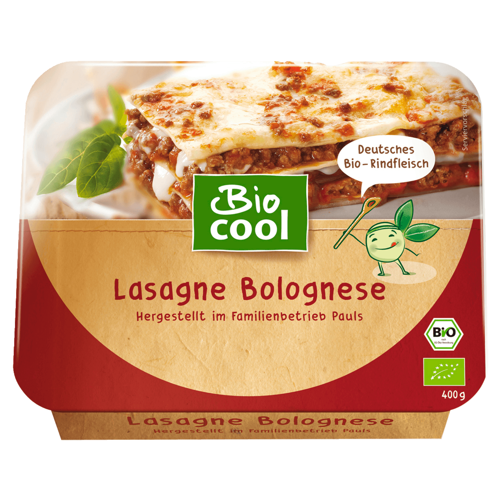 BioCool Bio Lasagne Bolognese 400g