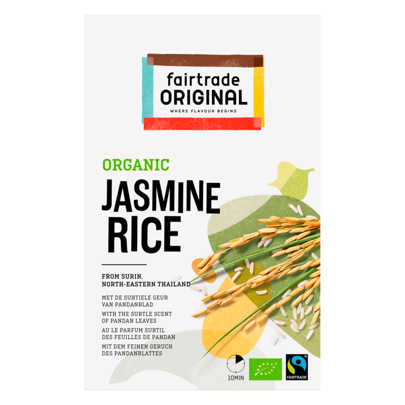 Fairtrade Original Bio Jasmin Reis 400g