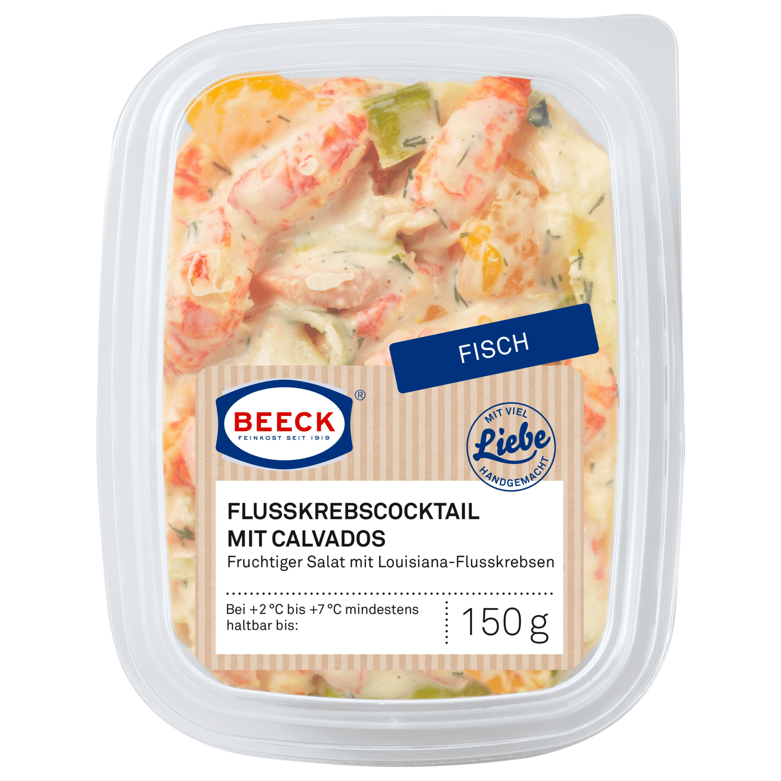 Beeck Flusskrebscocktail mit Calvados 150g