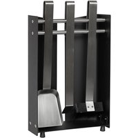 ADURO Kaminbesteck »Proline 2«, 4-tlg., Metall/Stahl, schwarz