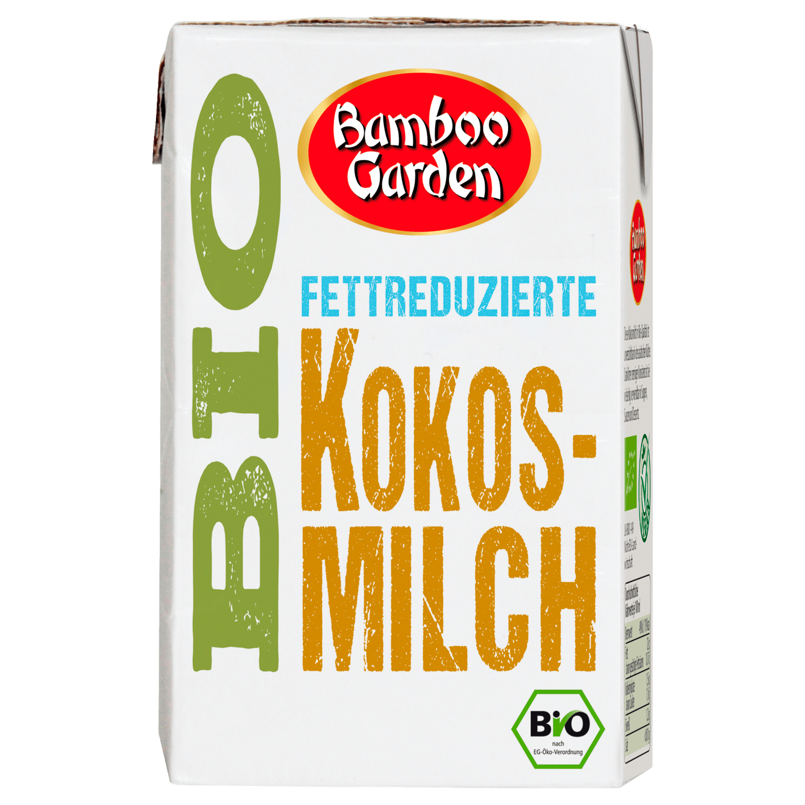 Bamboo Garden BIO Kokosmilch fettreduziert 250g