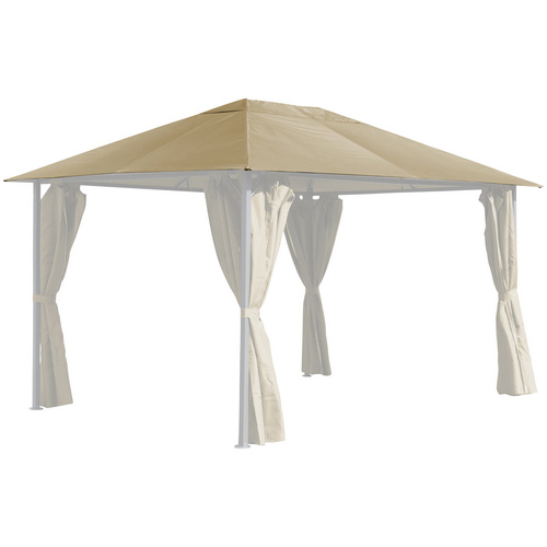 GRASEKAMP Ersatzdach »Nizza«, BxT: 400 x 300cm, sandfarben, Polyester - beige