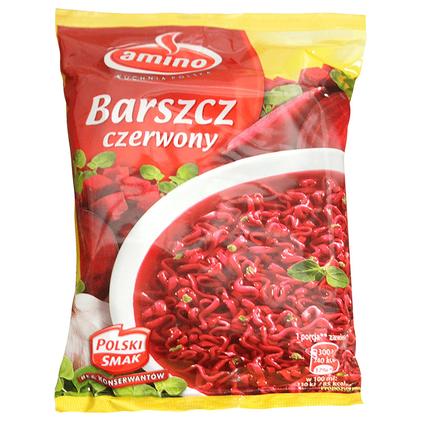 Amino Polnische Rote Bete Nudelsuppe 66g