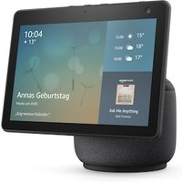 Amazon Echo Show 10 (3. Gen) Smart Display mit Bewegungsfunktion Anthrazit