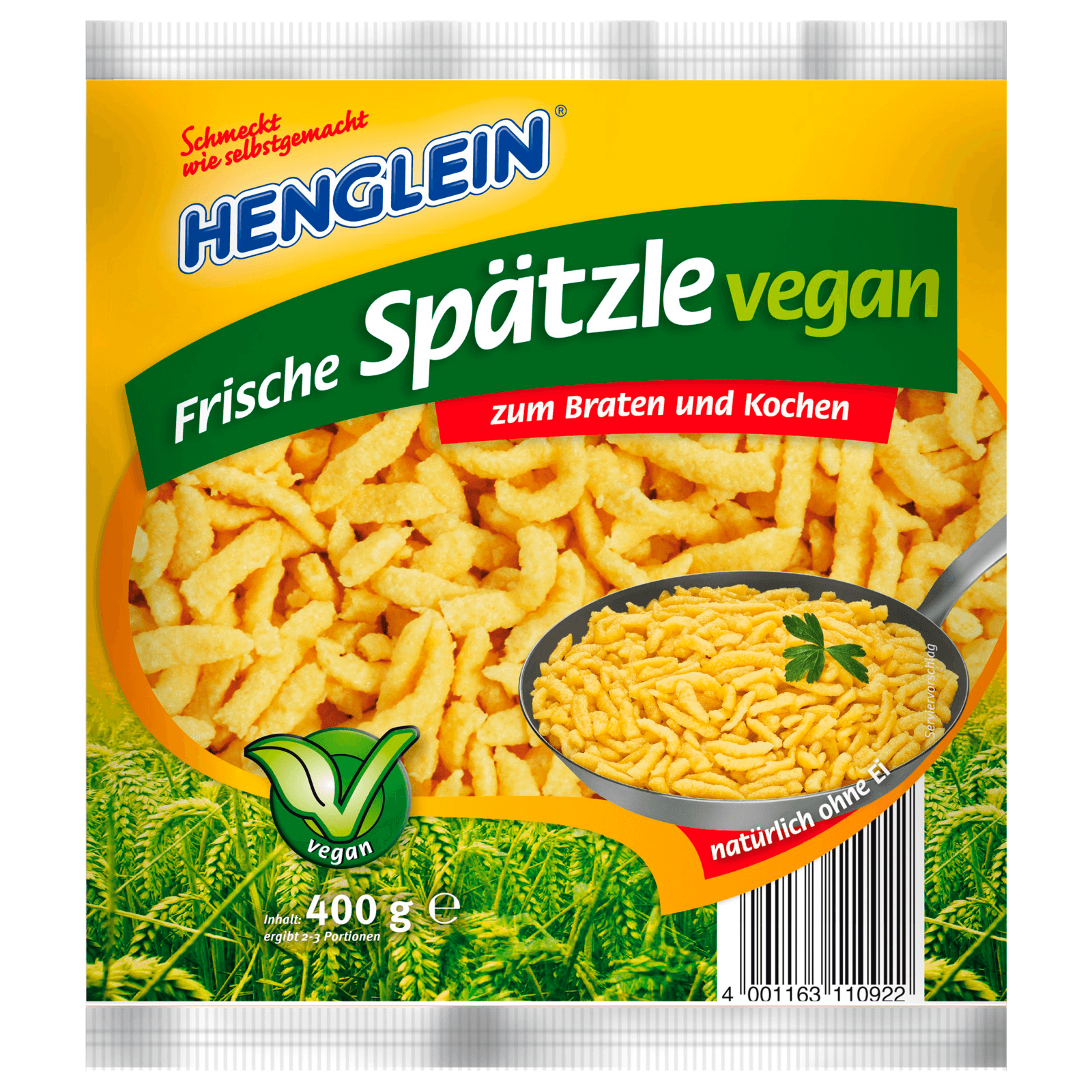 Henglein Spätzle vegan 400g