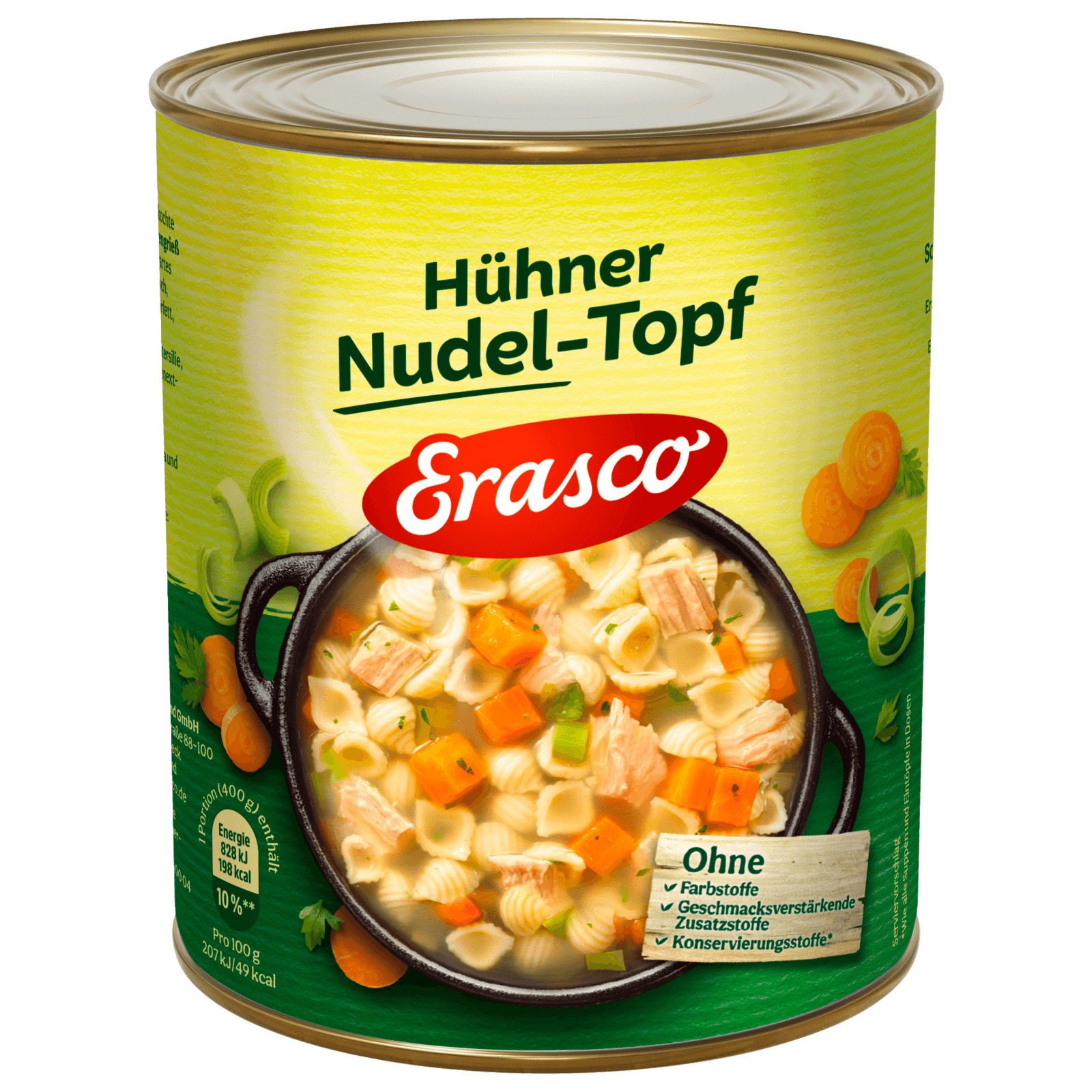 Erasco Hühner-Nudeltopf 800g