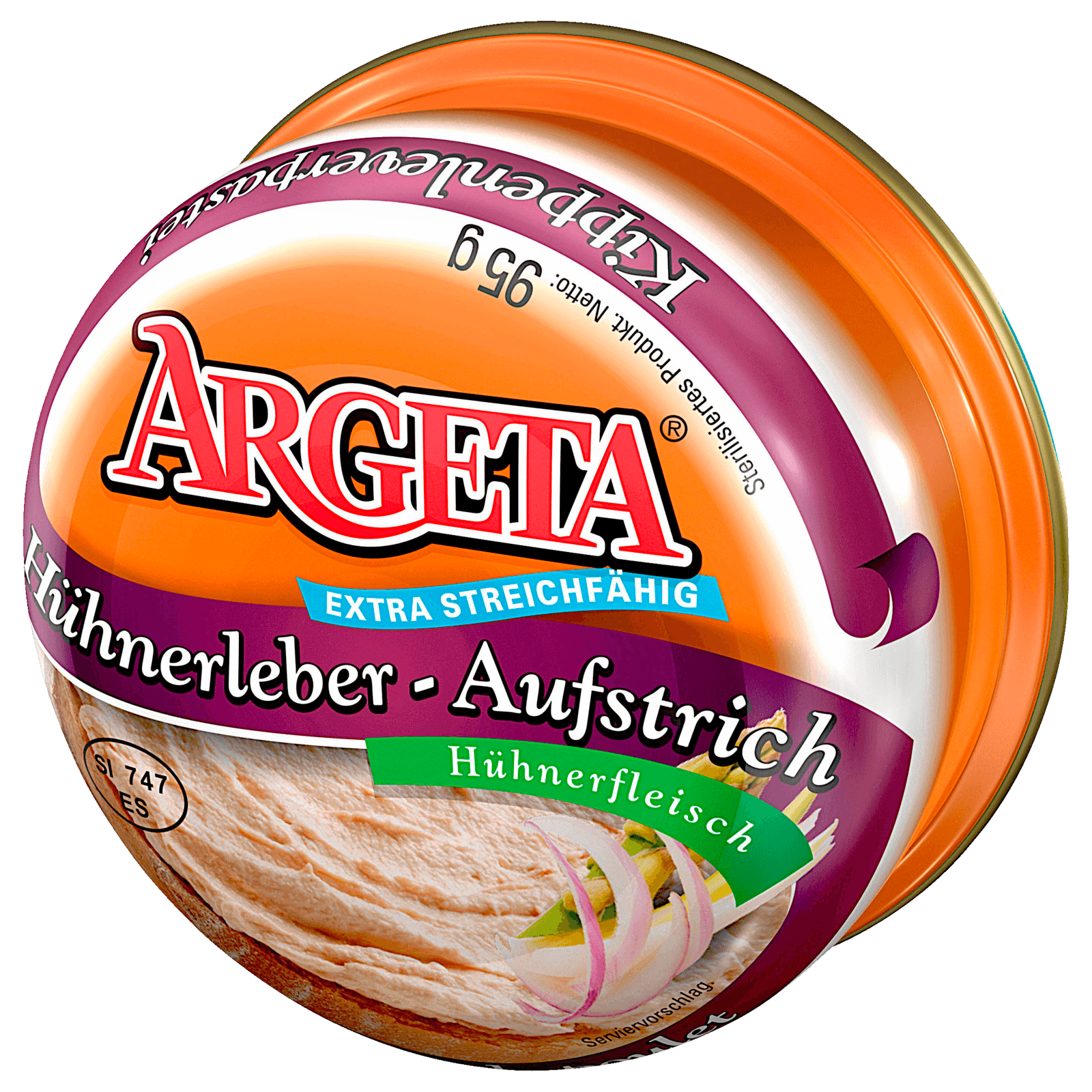 Argeta Hühnerleber-Aufstrich 95g