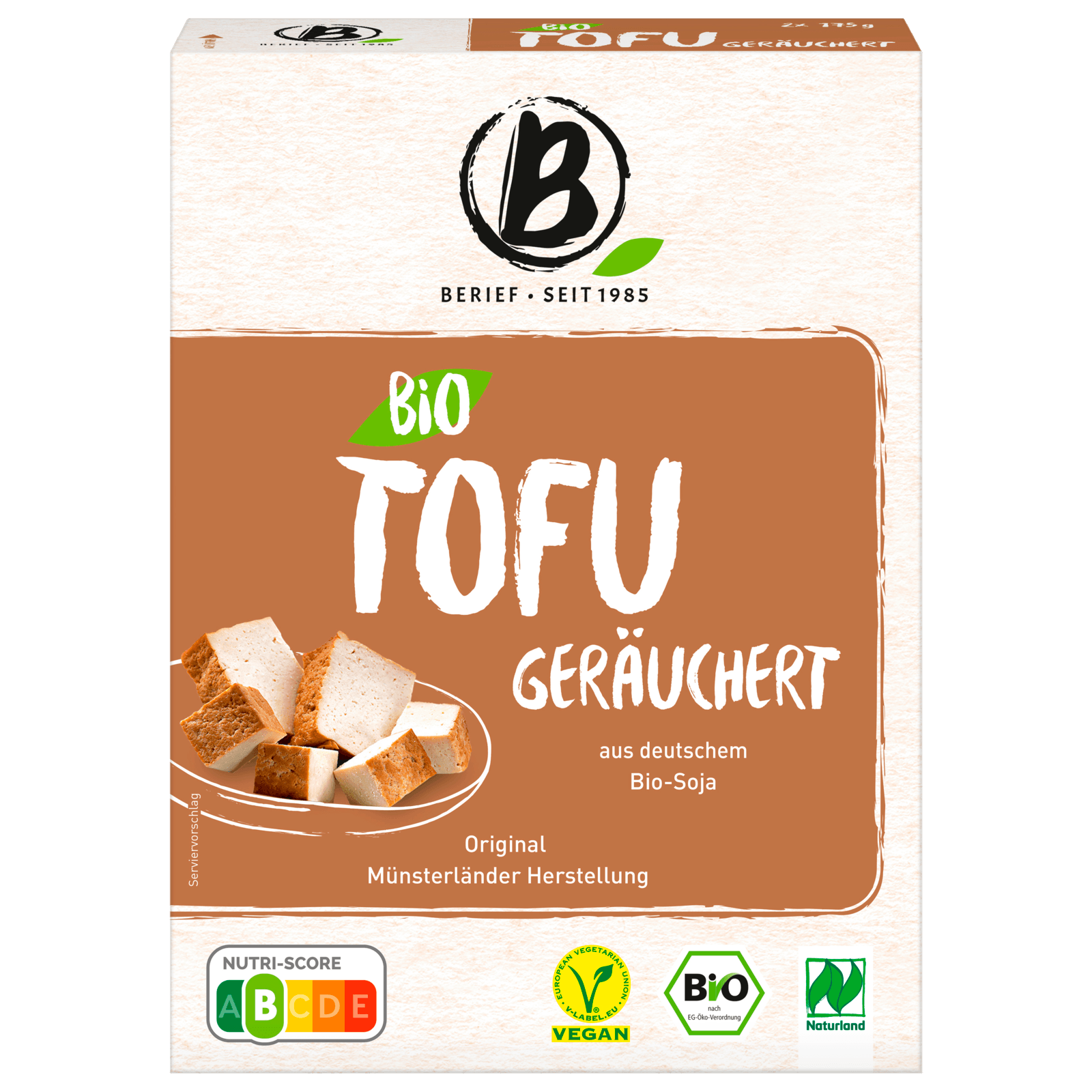 Berief Bio Tofu geräuchert 2x175g