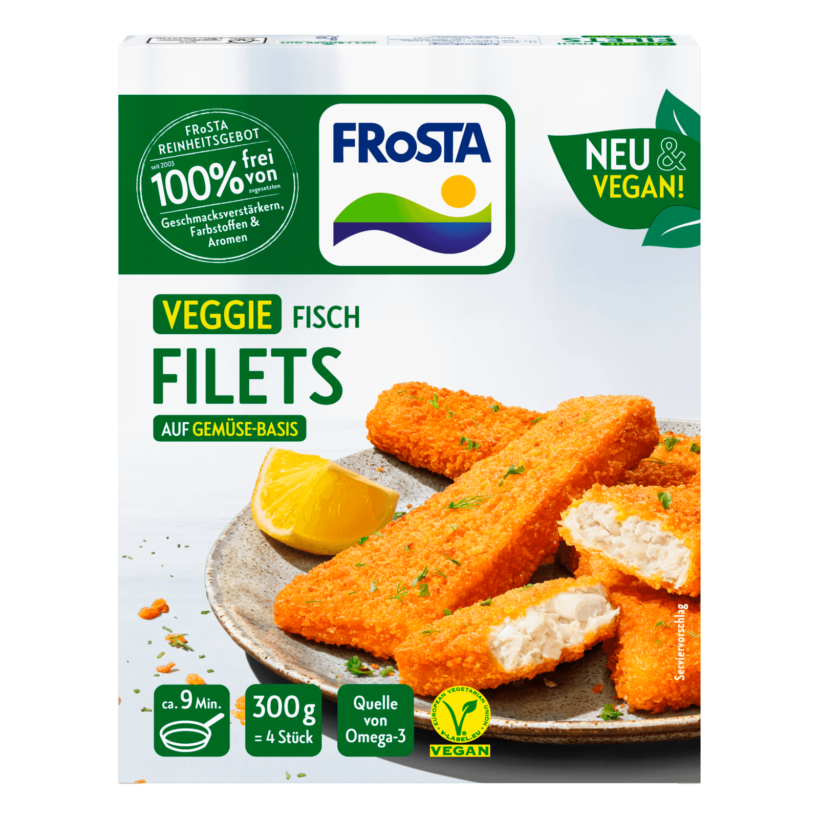 Frosta Veggie Fisch Filets vegan 300g