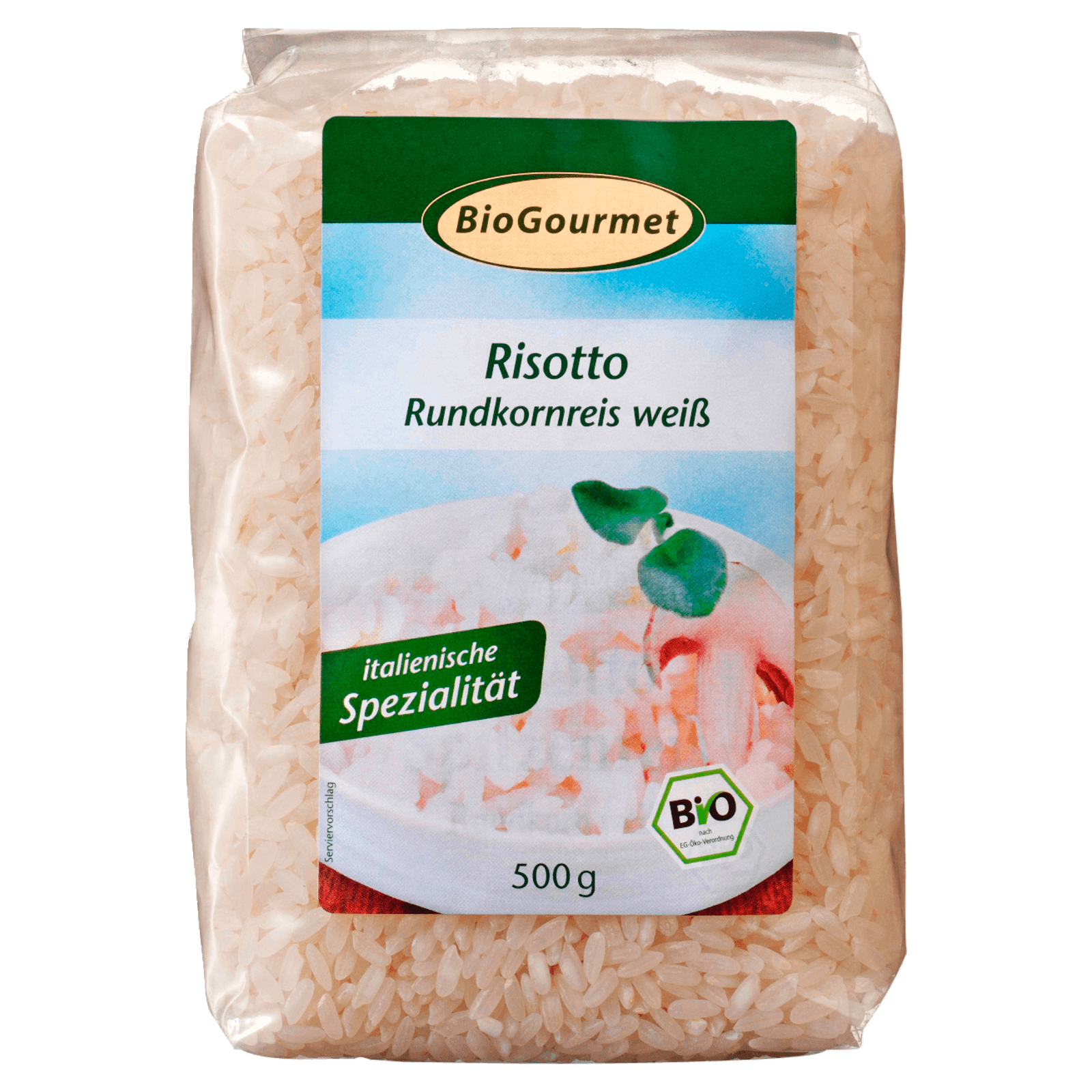 BioGourmet Bio Risotto Rundkorn-Reis weiß 500g