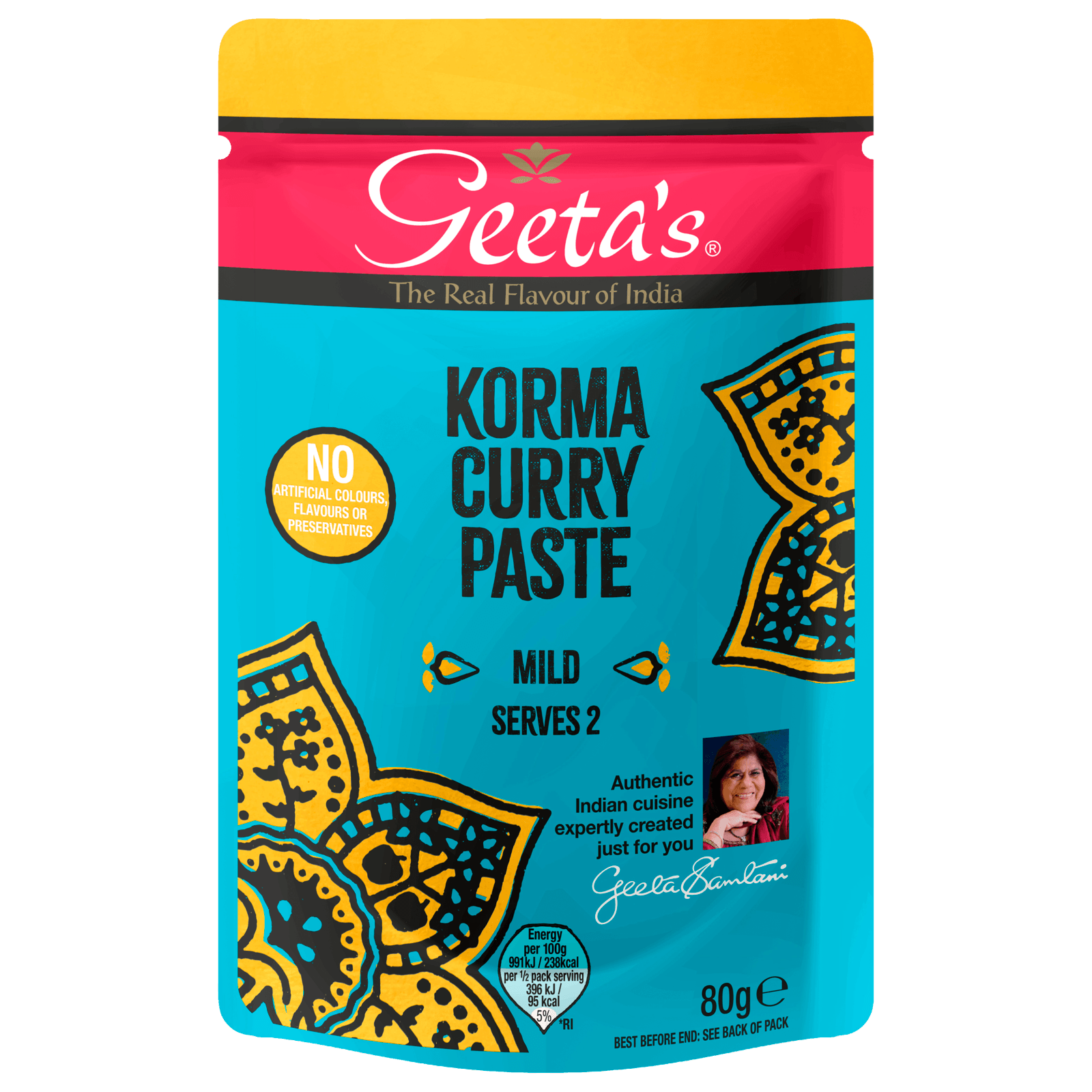 Geeta's Korma Curry Paste mild 80g