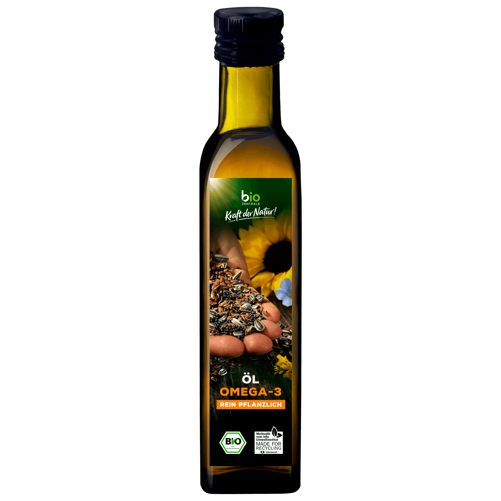 Biozentrale Bio Omega-3-Pflanzenöl 250ml