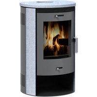 accente Kaminofen »Nyborg«, Naturstein, 7,5 kW, BxHxT: 53 x 93,5 x 42,4 cm - grau