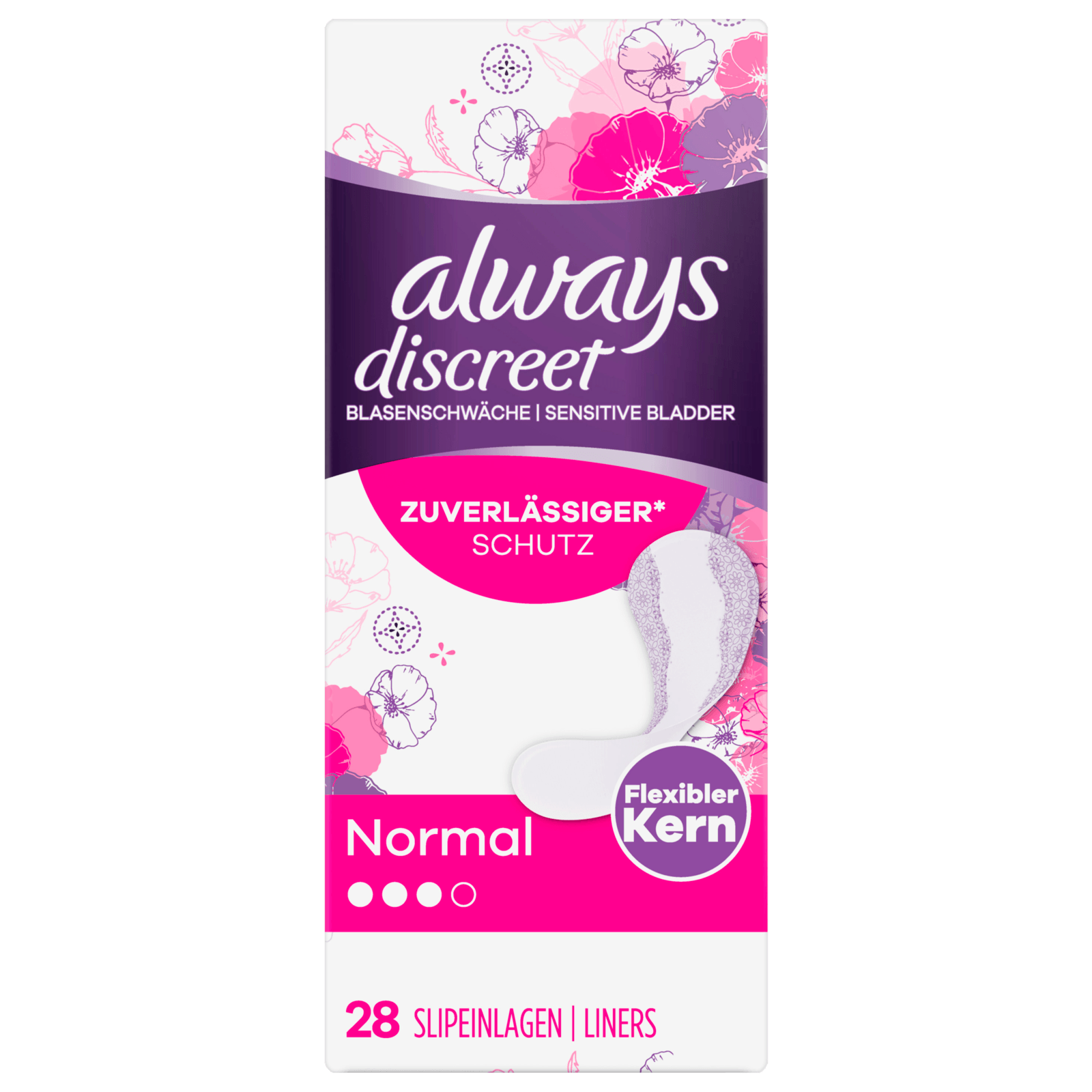 Always Discreet Inkontinenz Slipeinlagen 28 Stück