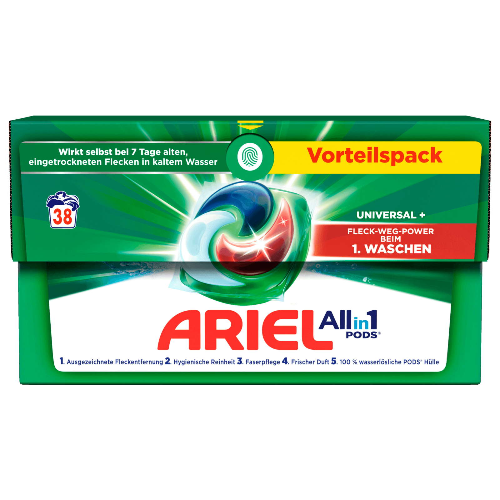 Ariel Universalwaschmittel All-in-1 Pods 813,2g, 38WL