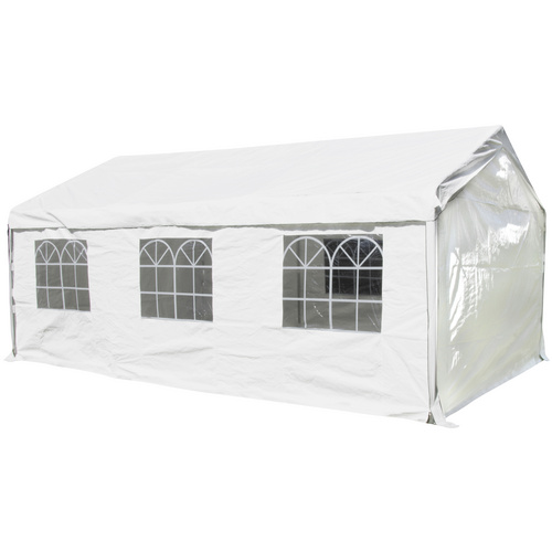 CASAYA Seitenteile, Breite: 595 cm, Polyethylen, weiß - weiss