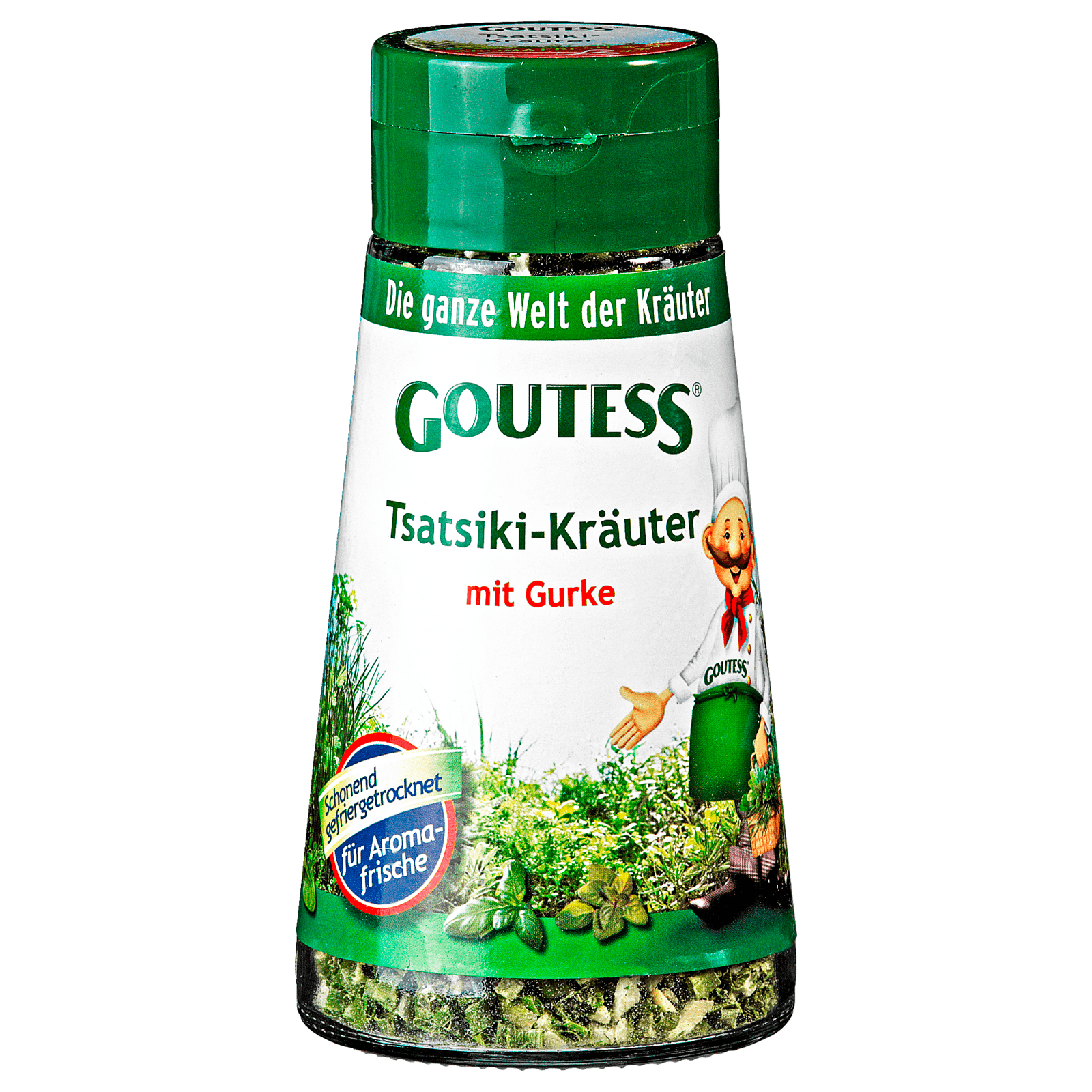 Goutess Tzatziki Kräuter mit Gurke 17g