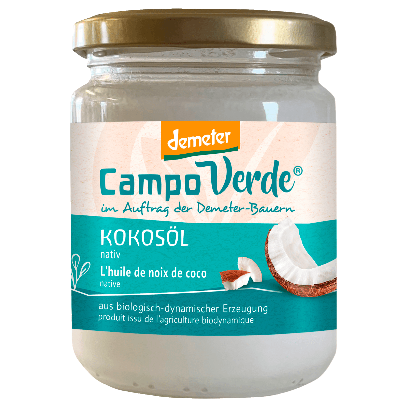 Campo Verde Demeter Bio Kokosöl nativ 200g