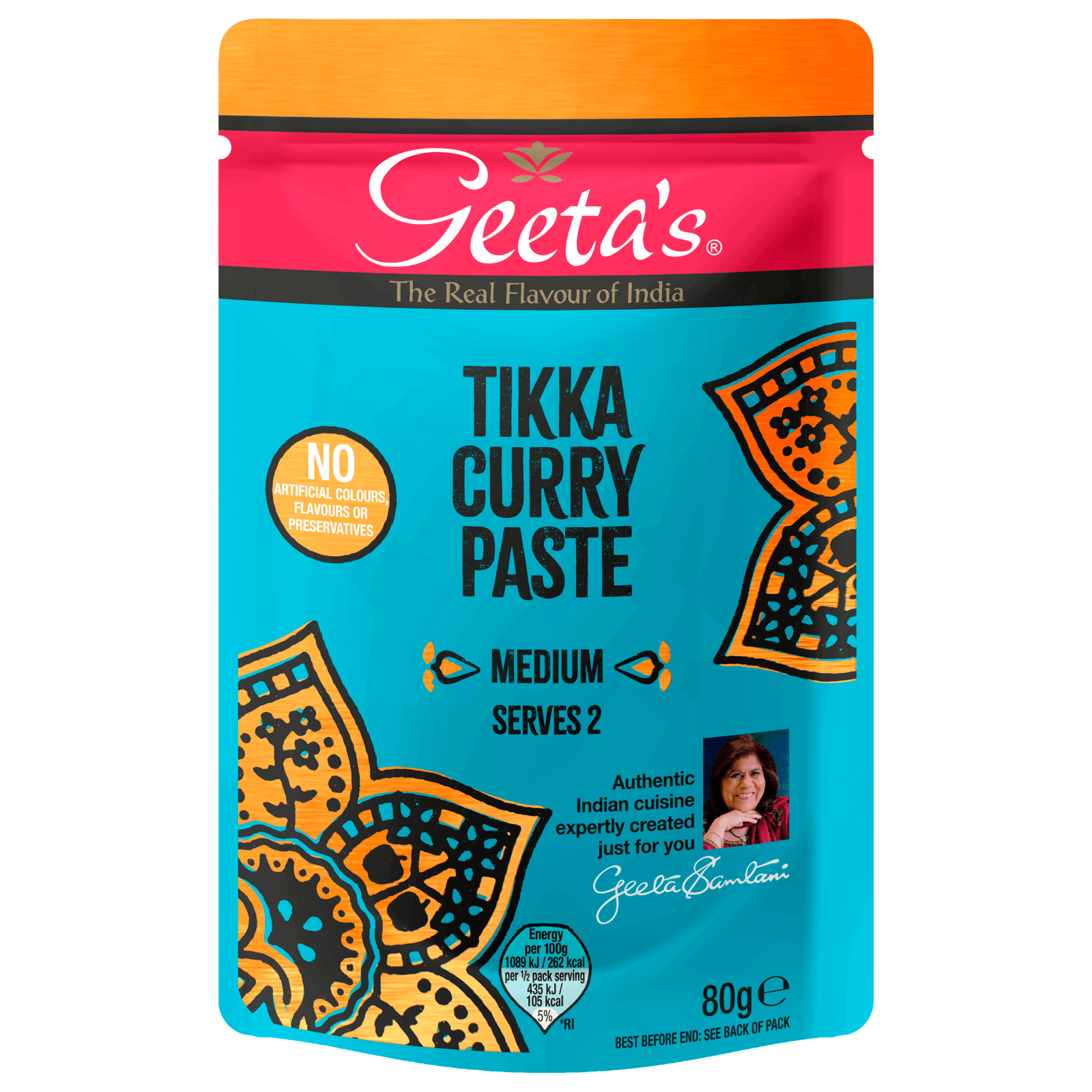 Geeta's Tikka Curry Paste 80g