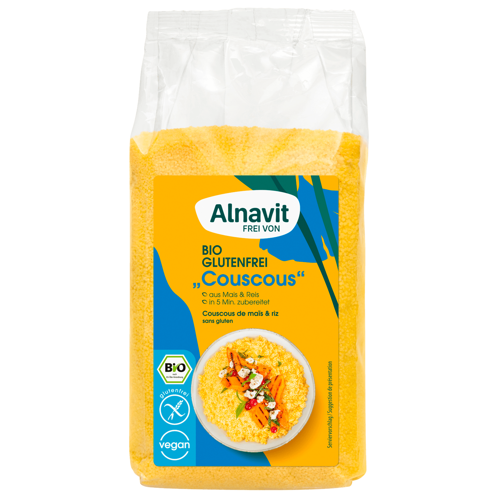 Alnavit Bio "Couscous" Mais & Reis 375g