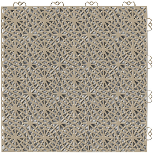 BERGO FLOORING Klick-Fliese »XL«, Breite: 38 cm Paket à 35 Stk. (ca. 5,05 m²) - beige