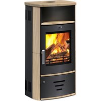 accente Kaminofen »Modena«, Sandstein, 6 kW, BxHxT: 56 x 110 x 40 cm - schwarz