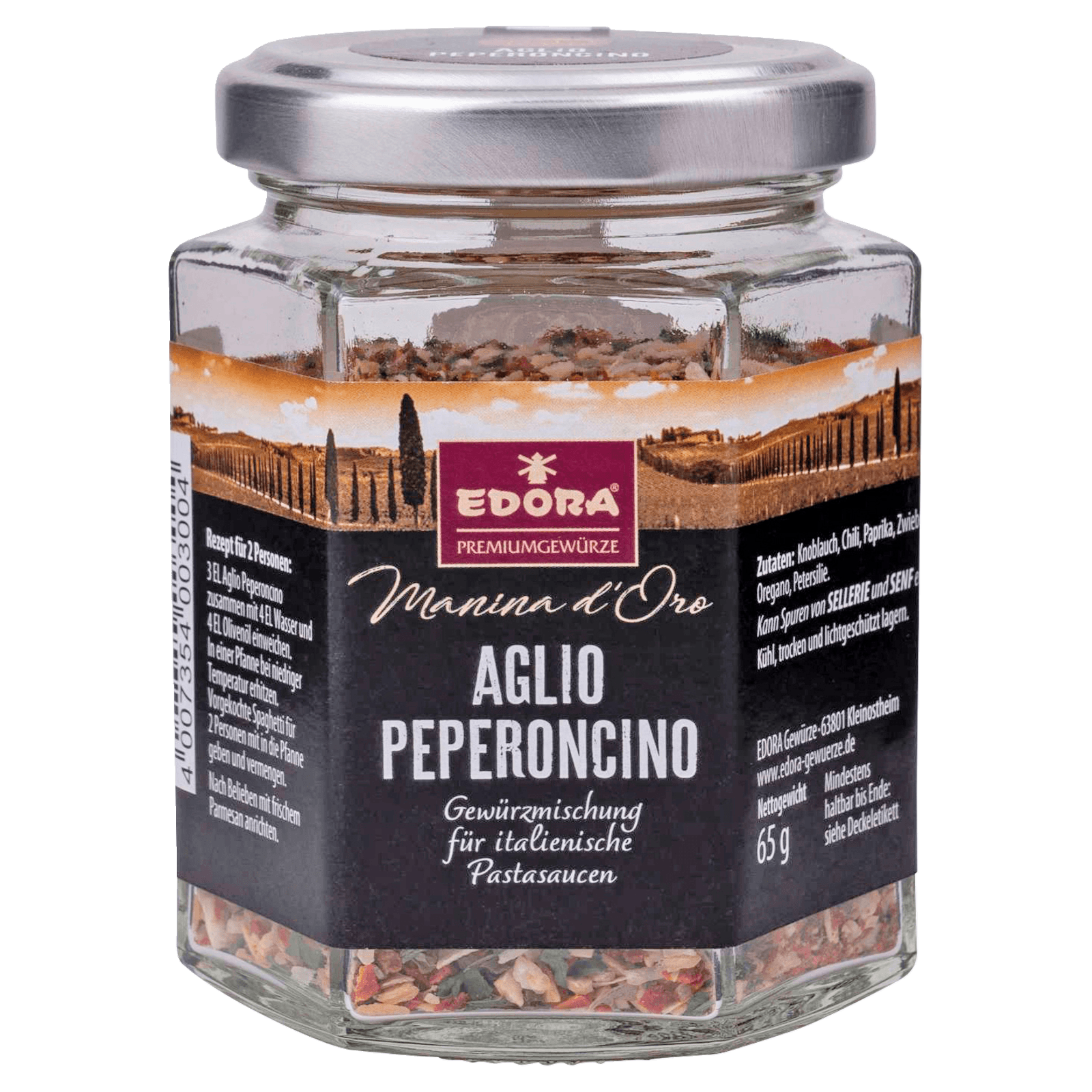 Edora Aglio Peperoncino Gewüzrmischung 65g