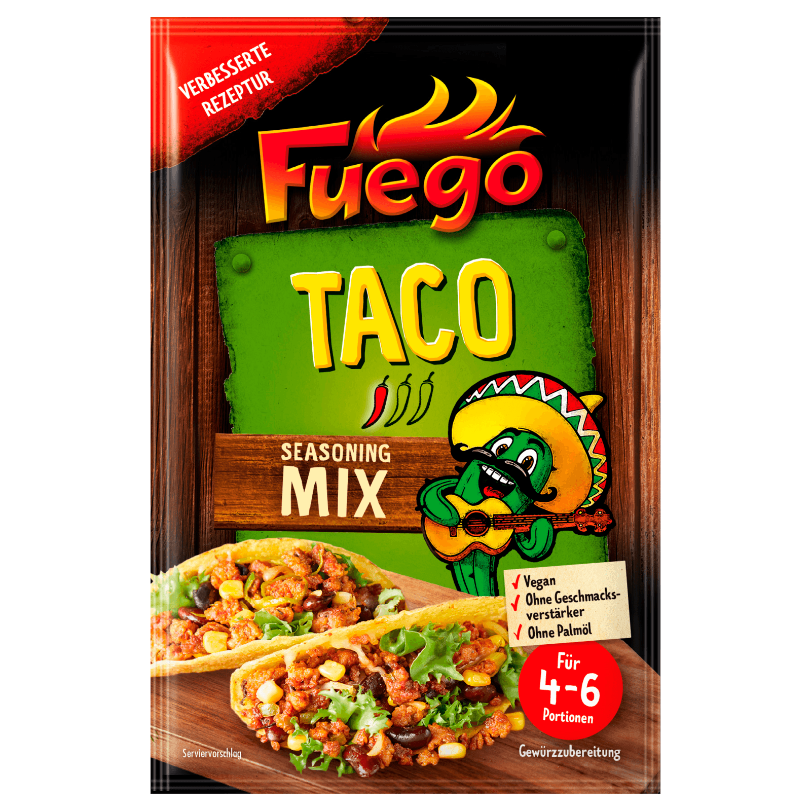 Fuego Taco Seasoning Mix Gewürzzubereitung 30g