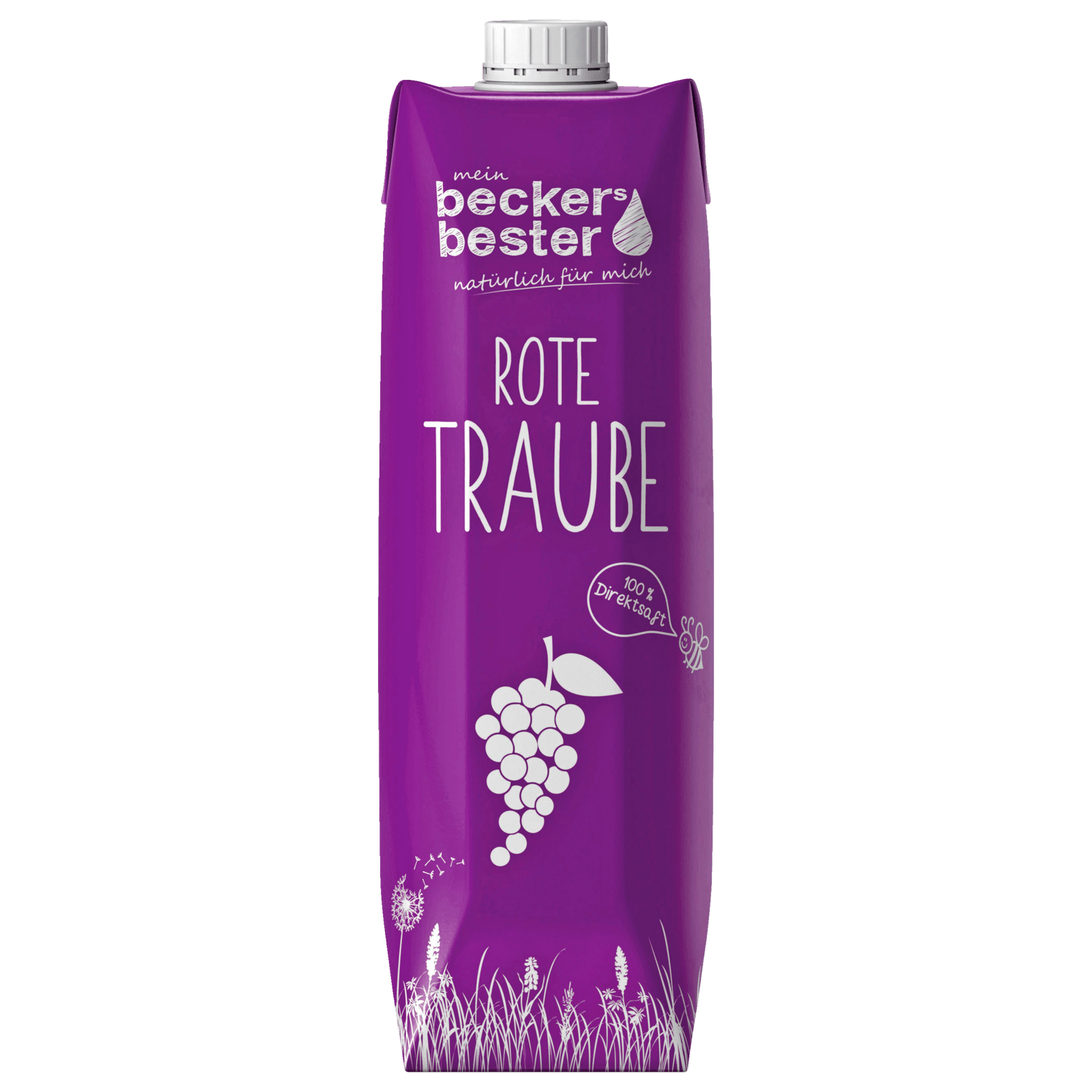 Beckers Bester Traubensaft rot 1l