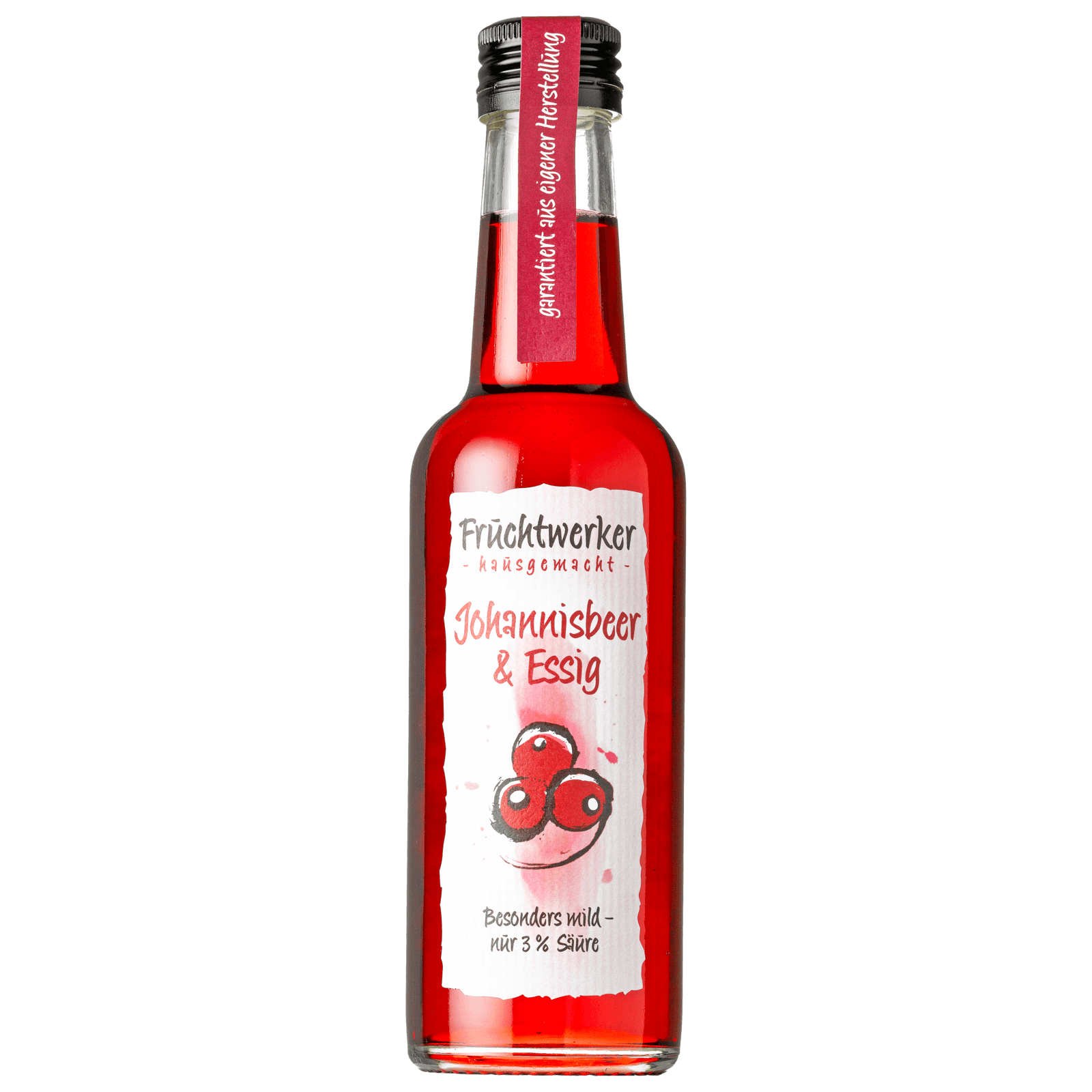Fruchtwerker Johannisbeer & Essig 250ml