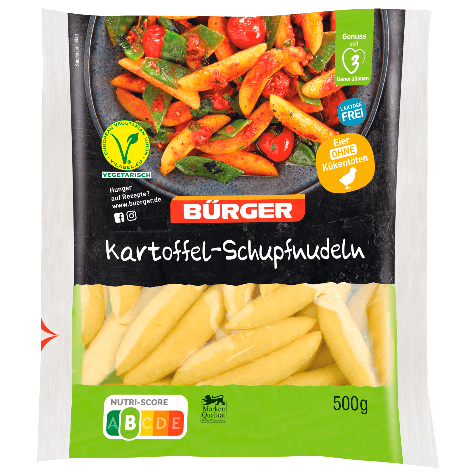 Bürger Kartoffel-Schupfnudeln 500g