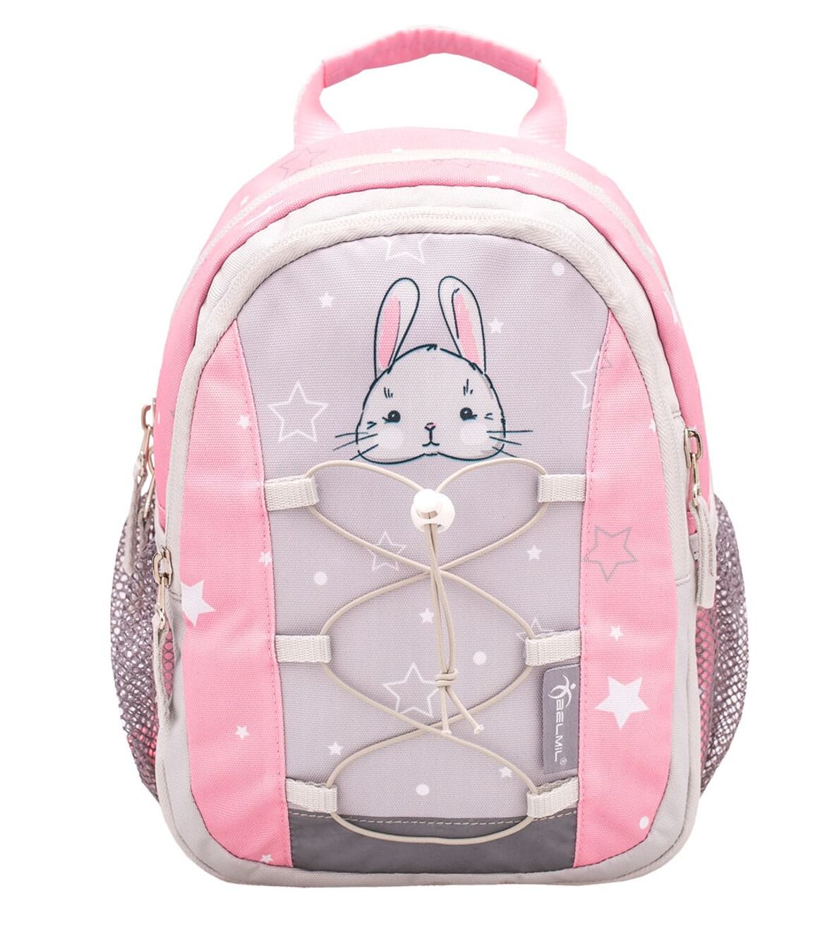 Belmil Kindergartenrucksack Mini Kiddy Woodland Animal Rabbit beige