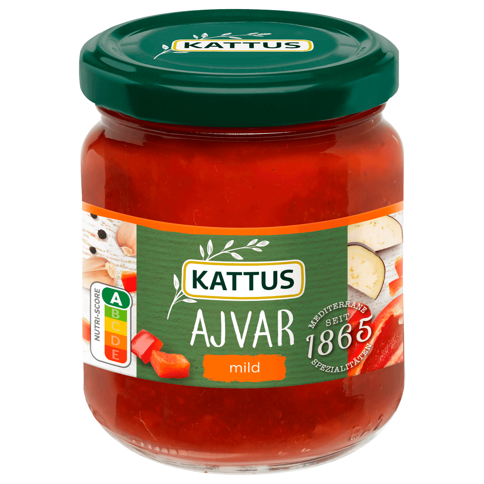 Kattus Ajvar mild 190g